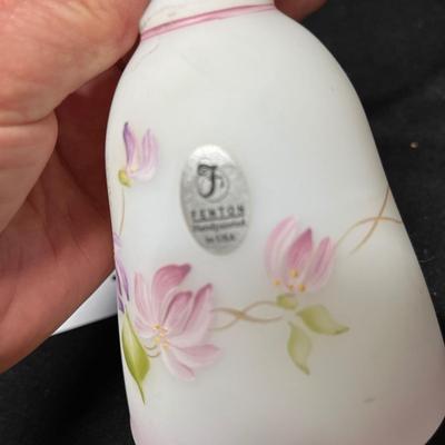 Fenton satin glass bell