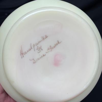Fenton burmese vase