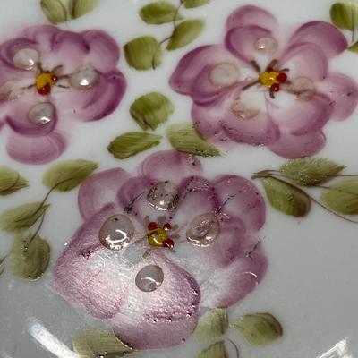 Fenton Apple Blossom basket