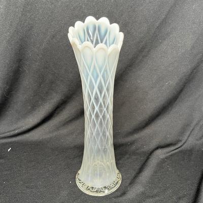 Fish net Opalescent vase
