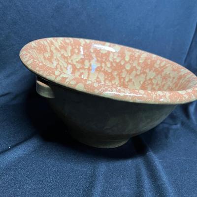 Spatterware bowl