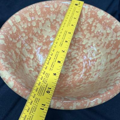 Spatterware bowl