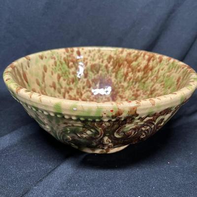 Antique spatterware bowl