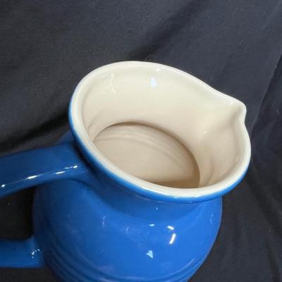 Le Cruset Blue pitcher