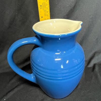 Le Cruset Blue pitcher