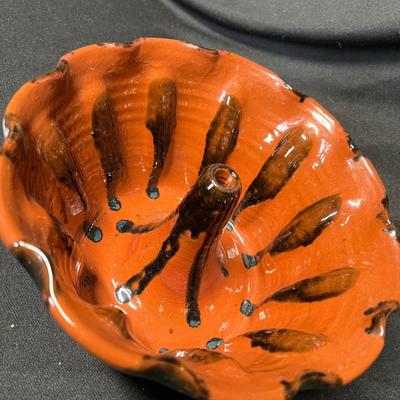 Red ware bundt pan