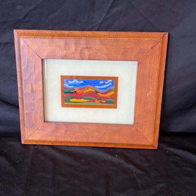 Simon’s Rosasco Signed Glass Art (G-MG)