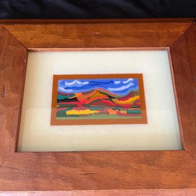 Simon’s Rosasco Signed Glass Art (G-MG)