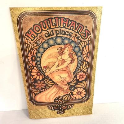 Lot #15 Vintage Menu - French Quarter Houlihan's Old Place - Ain't dere no more