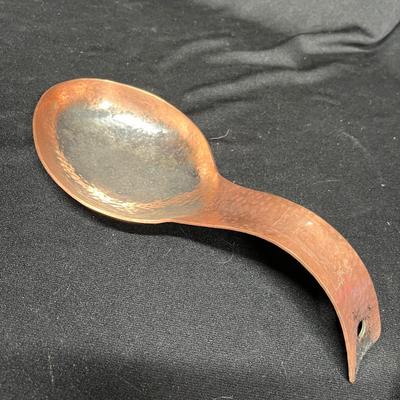 Copper spoon rest