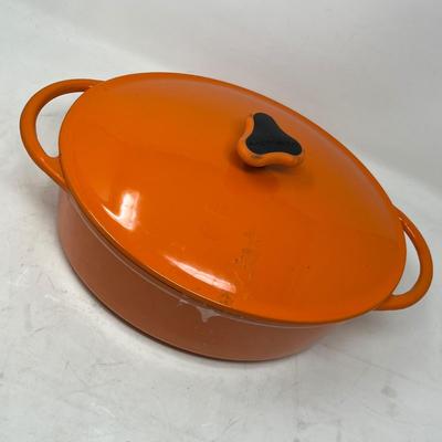 Rachel Ray Cast iron oval dutch oven