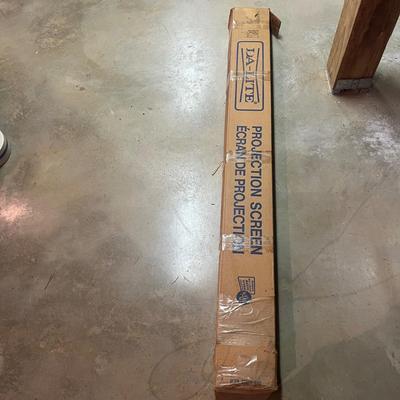 Kodak Carousel Projector 4600 & Da-Lite Screen (BS-MK)