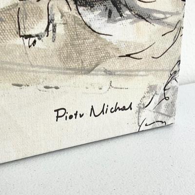 Paris Wrapped Canvas Print By PIOTR MICHEL