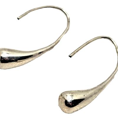 Tiffany & Co Sterling Silver 925 Teardrop Earrings