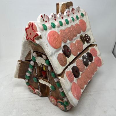 Gingerbread House cookie jar