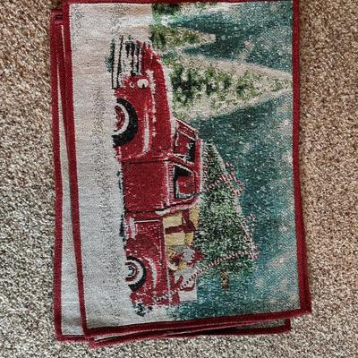 Christmas and Fall Holiday placemat lot