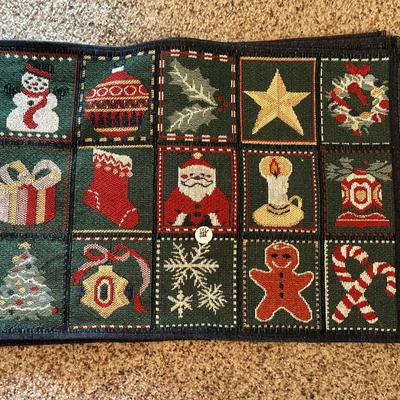 Christmas and Fall Holiday placemat lot