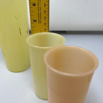 Tupperware tumblers