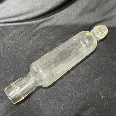 Glass rolling pin