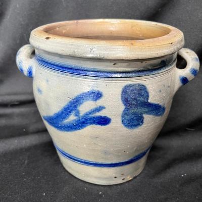 Antique stone ware pot