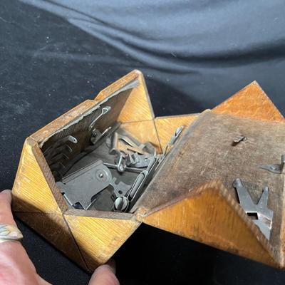 Singer sewing attachments box