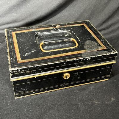 Antique strong box