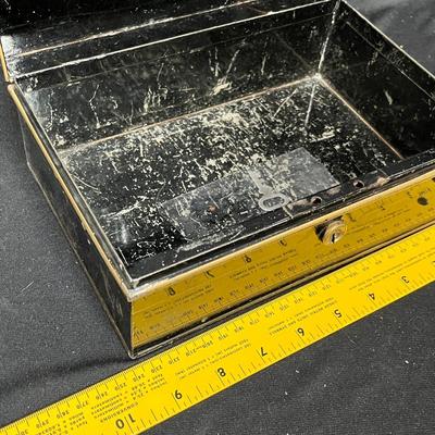 Antique strong box