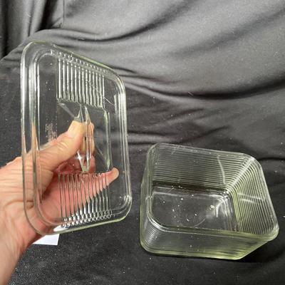Glass leftovers box