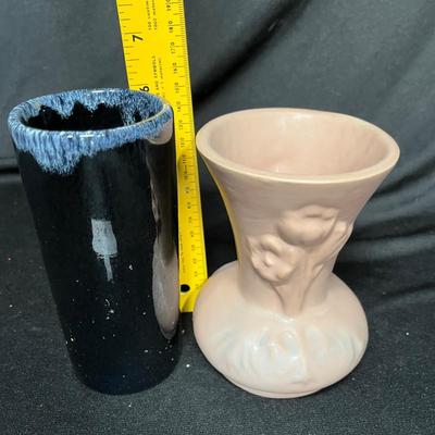 Van Briggle Tumbler & Vase