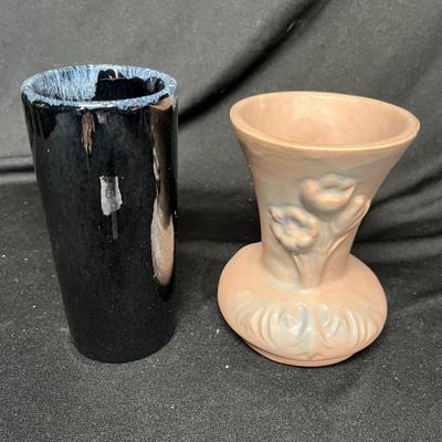 Van Briggle Tumbler & Vase