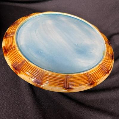 Majolica Large dome Cheese dish