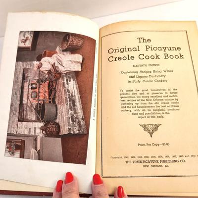Lot #22 Vintage Picayune Creole Cookbook - 1947 Edition