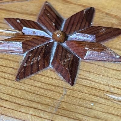 Artist wood jewelry box