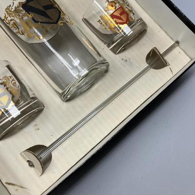Federal Glass 50s Drink set