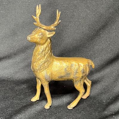 Cast Iron Deer penny bank