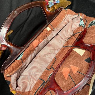 Barkcloth bag