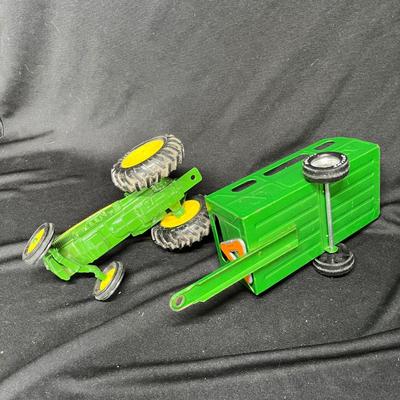 John Deer tractor & wagon