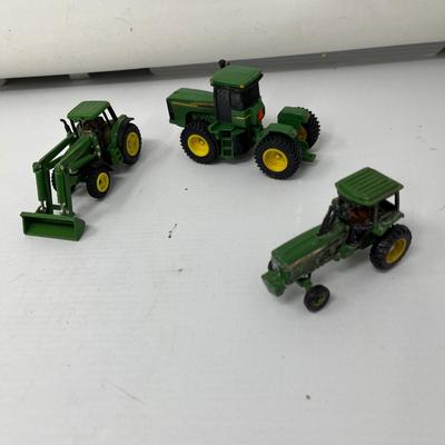 Little John Deere tractors