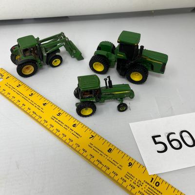 Little John Deere tractors