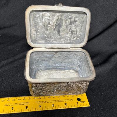 Silver plate box