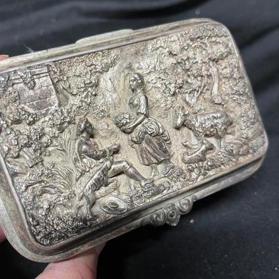 Silver plate box