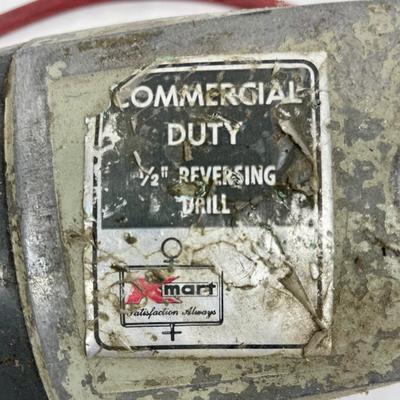 Commercial Duty 1/2” Reversing Electric Dtill