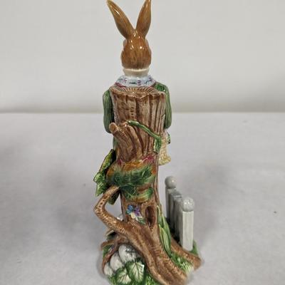 Fitz & Floyd Rabbit Candle Holder