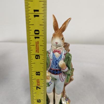 Fitz & Floyd Rabbit Candle Holder