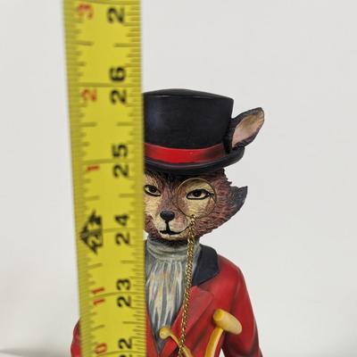 Vintage Winterhur Mr. Fox Garden Statue