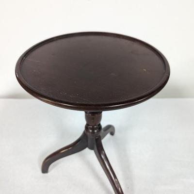 Wooden Round Side Table