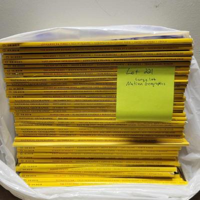 Lot of National Genographics