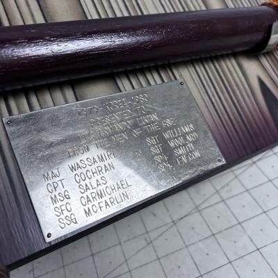 Infantry Commemorative Plaque 