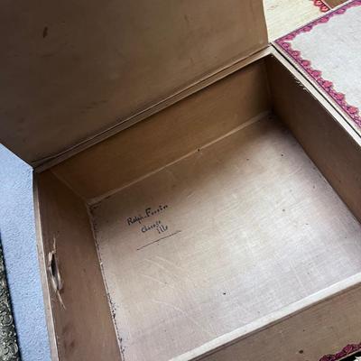 Antique Steamer Trunk 