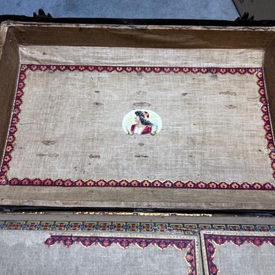 Antique Steamer Trunk 